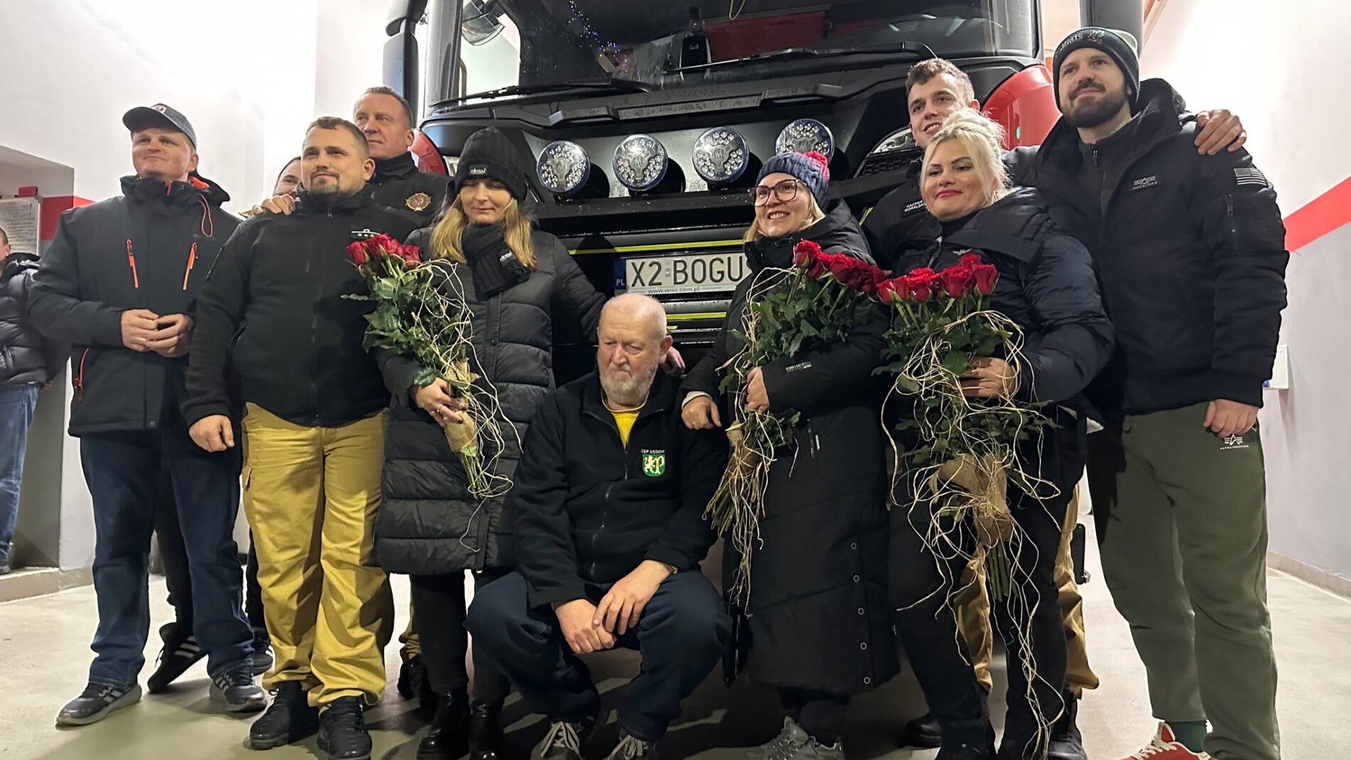 Odbiór wozu strażackiego