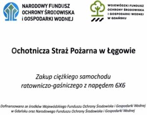 Wóz strażacki OSP Łęgowo